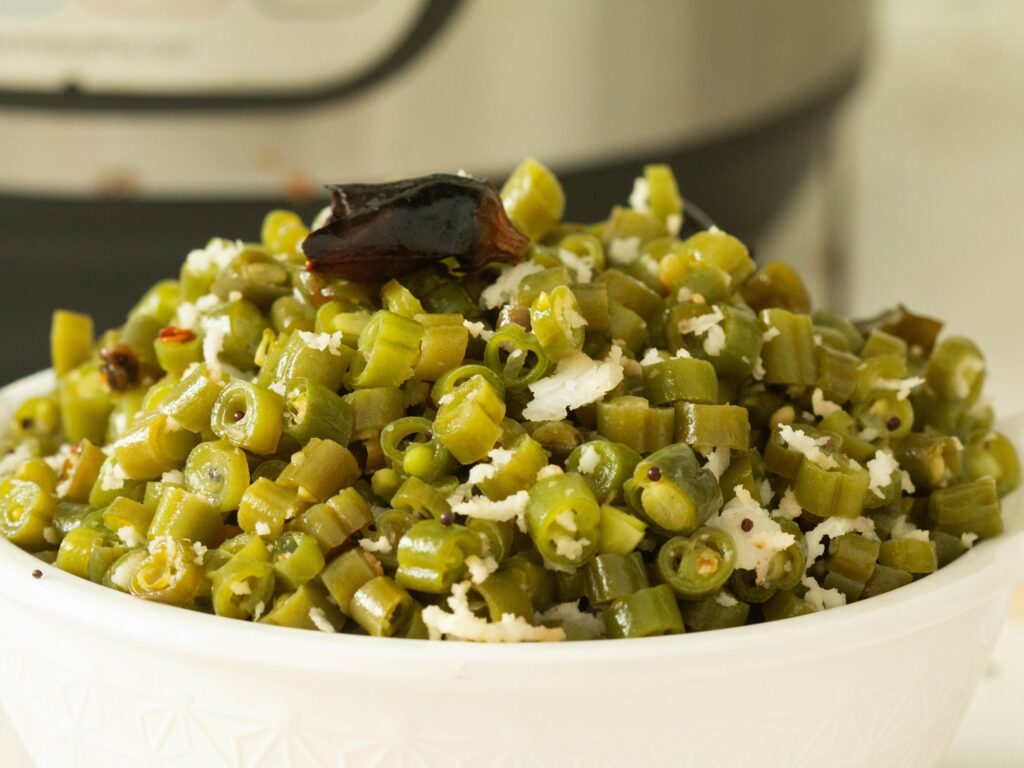 cooked beans