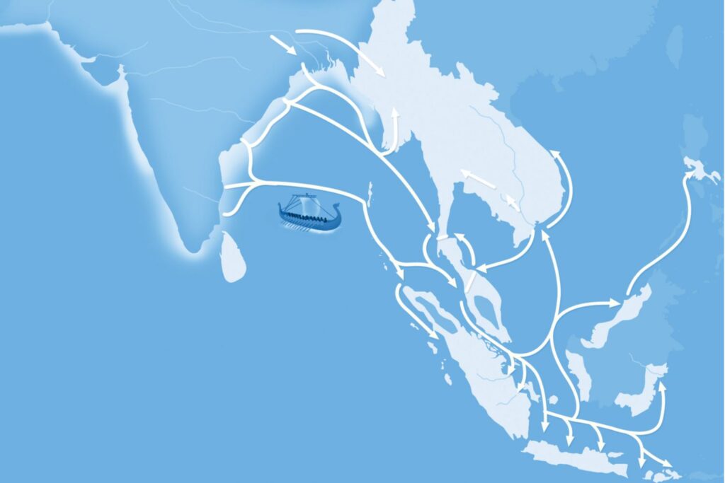 South East Asian trade route