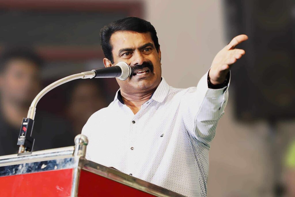 GST : விலைவாசி தொடர்ந்து உயர்வு..! பாஜகவின் நிர்வாக திறமையின்மையே காரணம் – சீமான் விமர்சனம் !