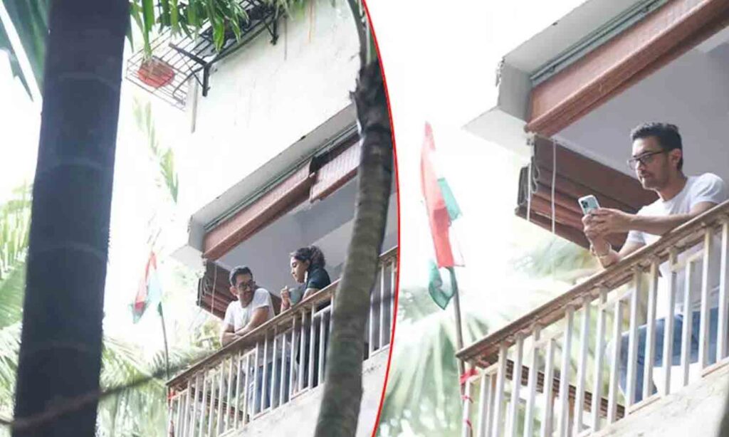 பிரபல ஹிந்தி நடிகர் வீட்டில் தேசியக்கொடி – வைரலகும் புகைப்படம் !