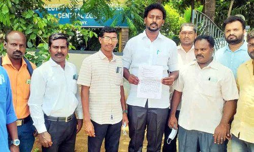 பா.ஜ.கவை சேர்ந்த சூர்யா சிவா மீது ஐ.ஜி. அலுவலகத்தில் புகார்!